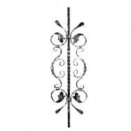 21.063 Wrought Iron Forging Ornamental Balustrade Forged Pickets