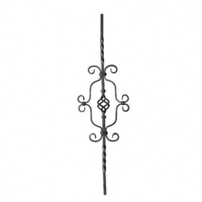 21.065 Wrought Iron Forging Ornamental Balustrade Forged Pickets