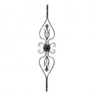 21.066 Wrought Iron Forging Ornamental Balustrade Forged Pickets