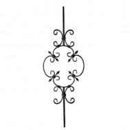 21.067 Wrought Iron Forging Ornamental Balustrade Forged Pickets