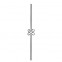 21.070 Wrought Iron Forging Ornamental Balustrade Forged Pickets