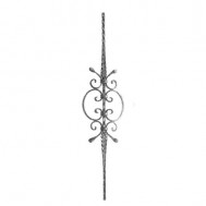 21.072 Wrought Iron Forging Ornamental Balustrade Forged Pickets