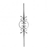 21.073 Wrought Iron Forging Ornamental Balustrade Forged Pickets