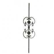 21.095 Wrought Iron Forging Ornamental Balustrade Forged Pickets