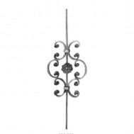 21.096 Wrought Iron Forging Ornamental Balustrade Forged Pickets