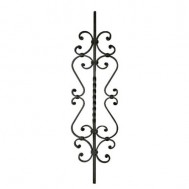 21.097 Wrought Iron Forging Ornamental Balustrade Forged Pickets