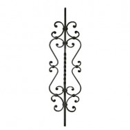 21.097 Wrought Iron Forging Ornamental Balustrade Forged Pickets