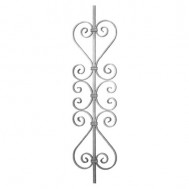 21.099 Wrought Iron Forging Ornamental Balustrade Forged Pickets