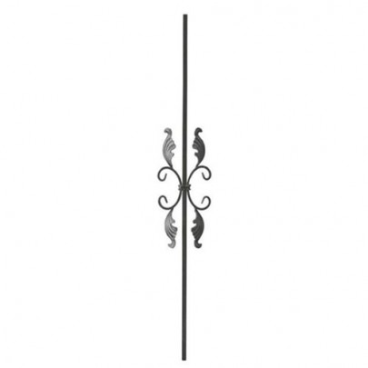 21.110 Wrought Iron Forging Ornamental Balustrade Forged Pickets