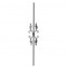 21.110 Wrought Iron Forging Ornamental Balustrade Forged Pickets