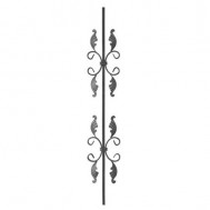 21.112 Wrought Iron Forging Ornamental Balustrade Forged Pickets