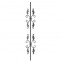 21.112 Wrought Iron Forging Ornamental Balustrade Forged Pickets