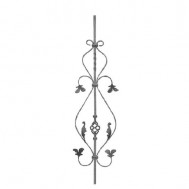 21.115.01 Wrought Iron Forging Ornamental Balustrade Forged Pickets