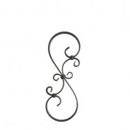 21.116.02 Wrought Iron Forging Ornamental Balustrade Forged Pickets