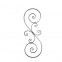21.116.03 Wrought Iron Forging Ornamental Balustrade Forged Pickets