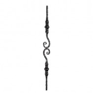 21.119 Wrought Iron Forging Ornamental Balustrade Forged Pickets