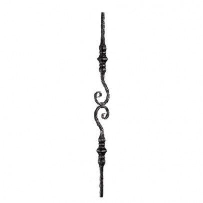 21.119 Wrought Iron Forging Ornamental Balustrade Forged Pickets