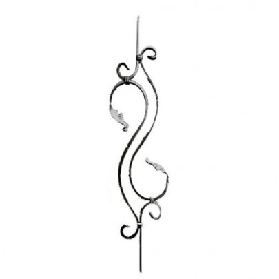 21.120 Wrought Iron Forging Ornamental Balustrade Forged Pickets