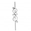 21.120.01 Wrought Iron Forging Ornamental Balustrade Forged Pickets