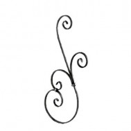 21.133 Wrought Iron Forging Ornamental Balustrade Forged Pickets