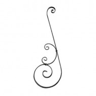21.134 Wrought Iron Forging Ornamental Balustrade Forged Pickets
