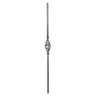 21.152 Wrought Iron Forging Ornamental Balustrade Forged Pickets