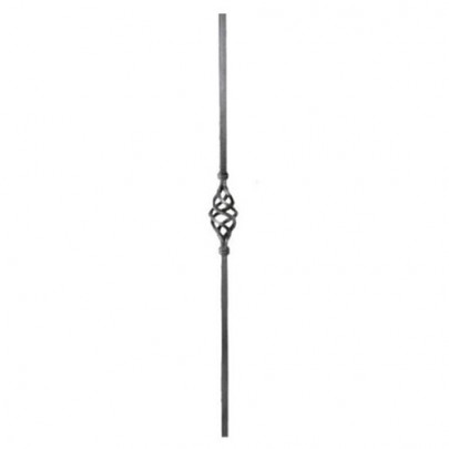 21.152 Wrought Iron Forging Ornamental Balustrade Forged Pickets