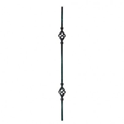 21.153 Wrought Iron Forging Ornamental Balustrade Forged Pickets