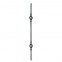 21.153 Wrought Iron Forging Ornamental Balustrade Forged Pickets
