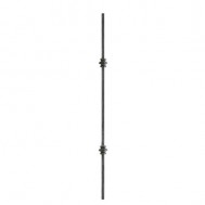 21.160 Wrought Iron Forging Ornamental Balustrade Forged Pickets