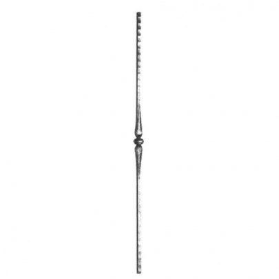 22.001.06 Wrought Iron Forging Ornamental Balustrade Forged Pickets
