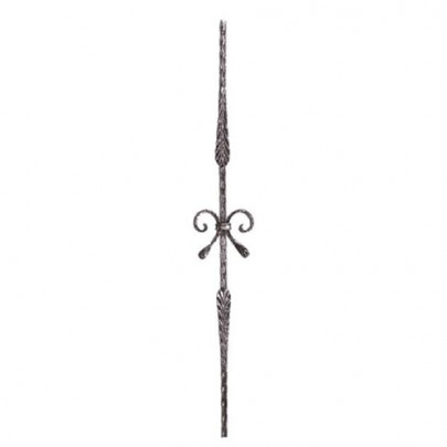 22.009 Wrought Iron Forging Ornamental Balustrade Forged Pickets