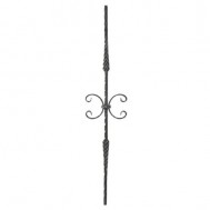 22.011 Wrought Iron Forging Ornamental Balustrade Forged Pickets