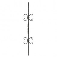 22.012 Wrought Iron Forging Ornamental Balustrade Forged Pickets