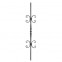 22.012 Wrought Iron Forging Ornamental Balustrade Forged Pickets