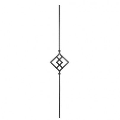 22.104 Wrought Iron Forging Ornamental Balustrade Forged Pickets