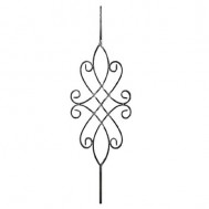 22.110 Wrought Iron Forging Ornamental Balustrade Forged Pickets