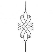 22.110 Wrought Iron Forging Ornamental Balustrade Forged Pickets