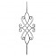 22.110 Wrought Iron Forging Ornamental Balustrade Forged Pickets