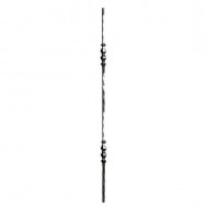 23.002.03 Wrought Iron Forging Ornamental Balustrade Forged Pickets