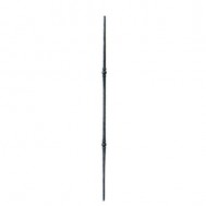 23.006 Wrought Iron Forging Ornamental Balustrade Forged Pickets