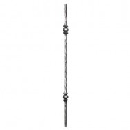 23.010.06 Wrought Iron Forging Ornamental Balustrade Forged Pickets