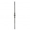 23.011 Wrought Iron Forging Ornamental Balustrade Forged Pickets