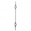 23.016 Wrought Iron Forging Ornamental Balustrade Forged Pickets