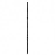 23.018 Wrought Iron Forging Ornamental Balustrade Forged Pickets
