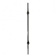23.021 Wrought Iron Forging Ornamental Balustrade Forged Pickets