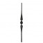 23.057 Wrought Iron Forging Ornamental Balustrade Forged Pickets