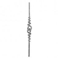 23.204 Wrought Iron Forging Ornamental Balustrade Forged Pickets