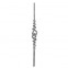23.204 Wrought Iron Forging Ornamental Balustrade Forged Pickets