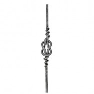 23.206 Wrought Iron Forging Ornamental Balustrade Forged Pickets
